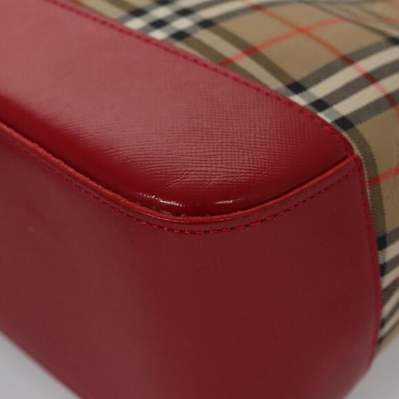 Burberry Nova Check Hand Bag Canvas Beige - Picture 14 of 16